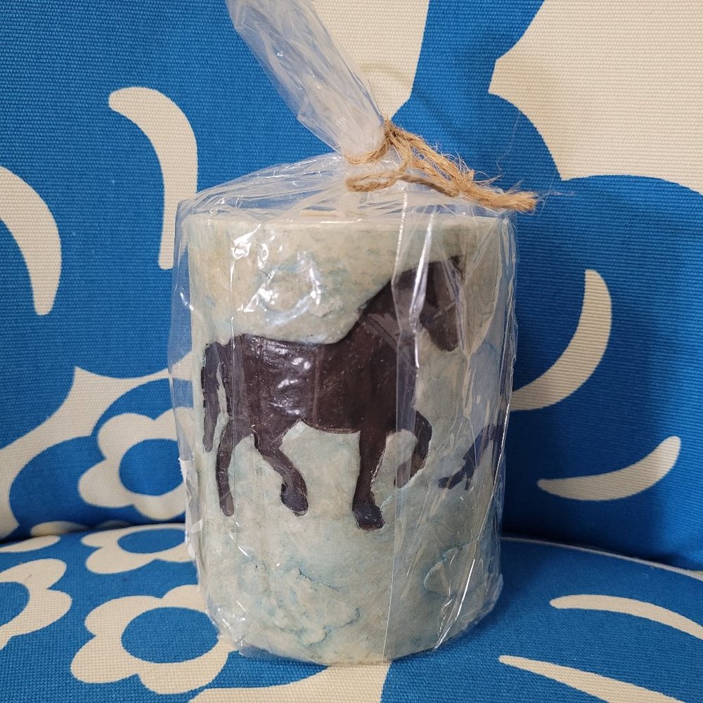 NEW Western Horse Candle